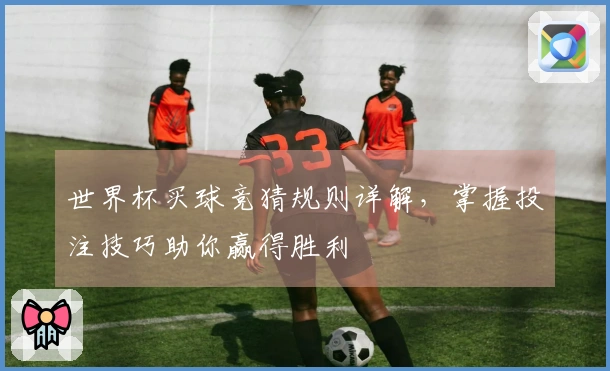 世界杯买球竞猜规则详解，掌握投注技巧助你赢得胜利